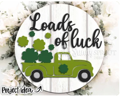 Loads of Luck Shamrock Truck 3D | Design #1545