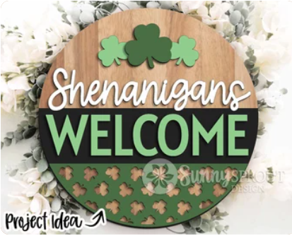Shenanigans Welcome 3D | Design #1546