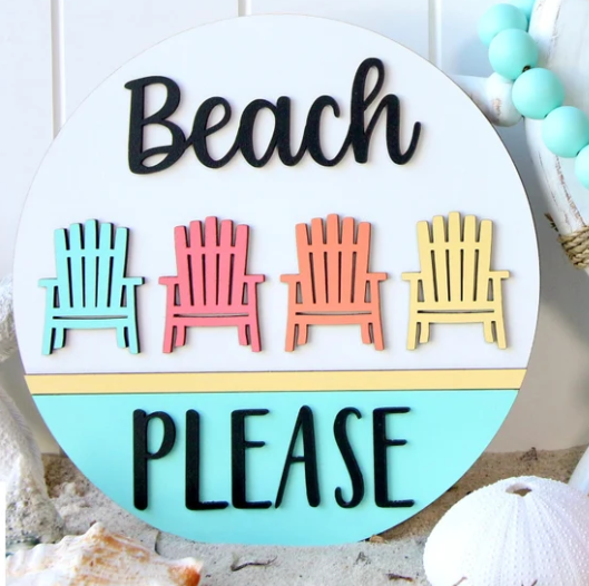 Beach Please 3D | Design #1612