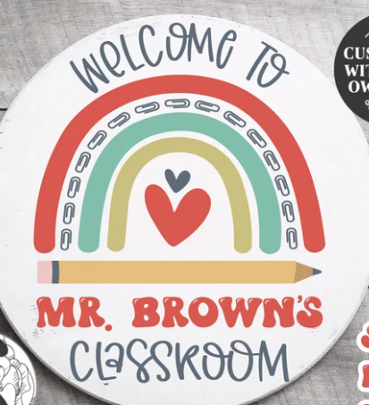 Classroom Rainbow | Design #1808
