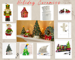 Closed! PRE-ORDER CERAMICE DIY Vintage Holiday Ceramics