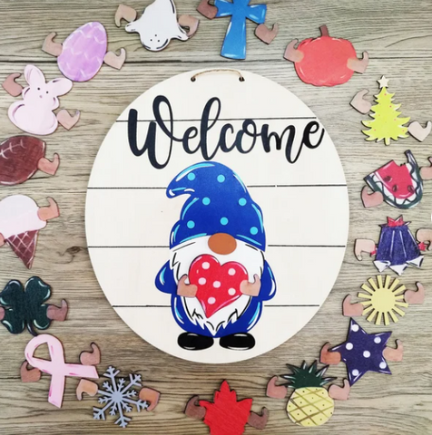 TOP SELLER Gnome Interchangeable - Includes 5 shapes | Design #308