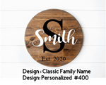 Classic Family [NAME] Est [DATE] | Design #400