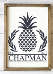Pineapple Last Name, personalized | Design #429