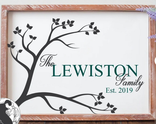 Family name Tree | Design #5005