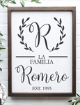 Monogram La Familia | Design #5010