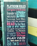 Playroom Rules | Design #520