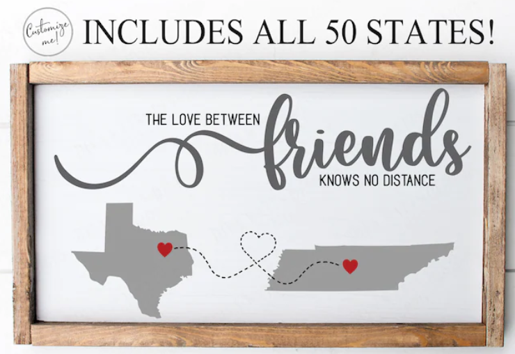 Love Between Friends Knows No Distance [STATES] | Design #536