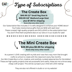 Mini Create Box (Kids) - Subscribe & Save!