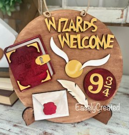 Harry Potter Wizards Welcome - Kids Project or DIY-at-Home Kit | Design #746