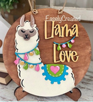 Llamas 3D - Kids Project or DIY-at-Home Kit | Design #752