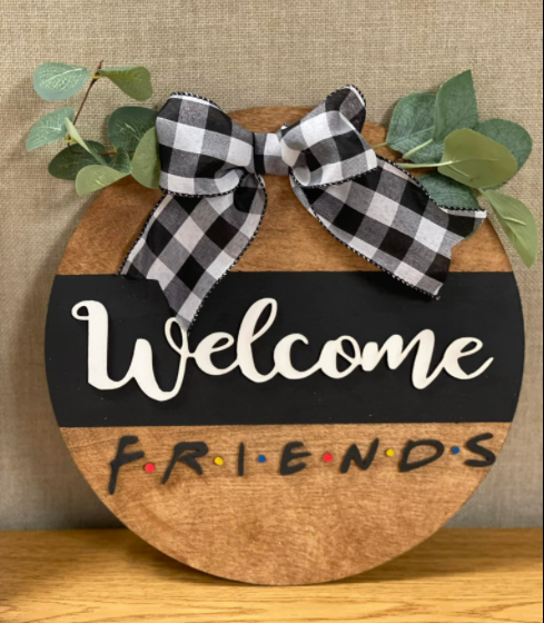 Welcome Friends 3D | Design #945