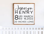 Baby Stats| Design #13