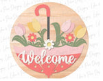 Welcome Spring Umbrella | Design 45