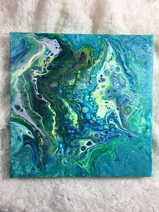 Canvas Paint Pour | Design #3002