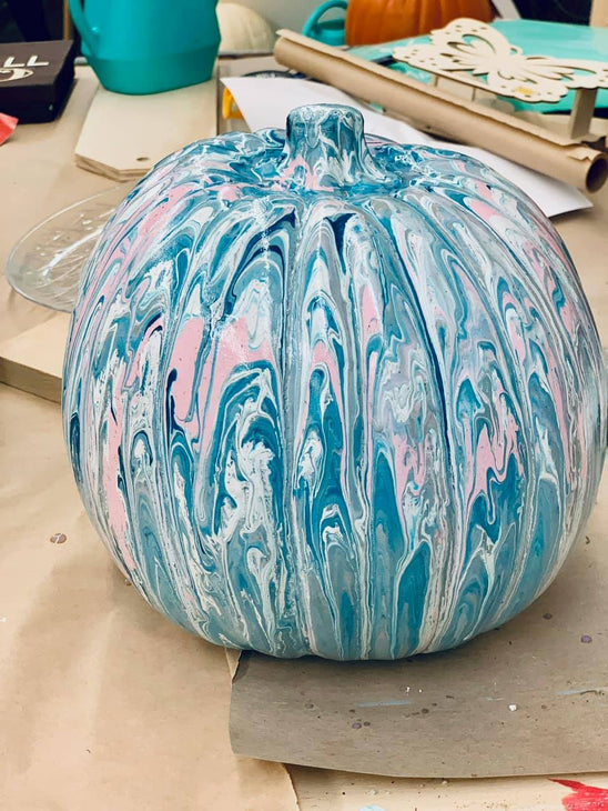 Pumpkin Paint Pour | Design #3003