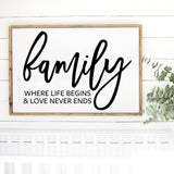 Family Where Life Begins | Design #501