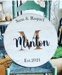 Classic Family Top Design [NAME] Est [DATE] | Design #400B